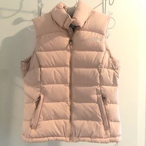 The north face pink vest size Small